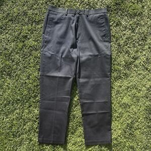 Black Dress Pants Straight Fit Size 34x30